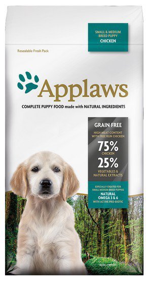 Applaws Puppy Small &amp; Medium Breed Kurczak 7,5kg