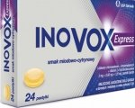 Inovox Express smak miodowo-cytrynowy 24 pastylki twarde