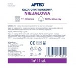 Gaza opatrunkowa niejałowa , 1 m2