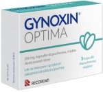 Gynoxin Optima 200 mg 3 kapsułki dopochwowe miękkie