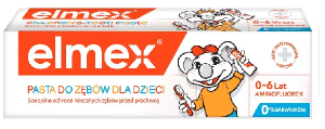 Elmex Pasta Do Zębów Dla Dzieci – Od 1. Ząbka Do 6 Lat 50ml