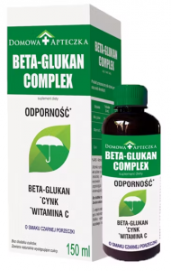 Beta-Glukan Complex Smak Czarnej Porzeczki 150ml