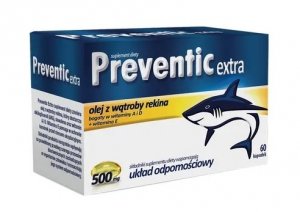 Preventic Extra 500 mg, 60 kapsułek