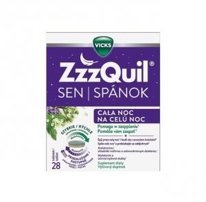 Vicks ZzzQuil SEN Cała noc, 28 tabl.