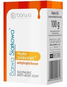 Mydło siarkowe specjalistyczne, Barwa, 100 g