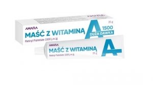 Amara, maść z witaminą A, 25 g