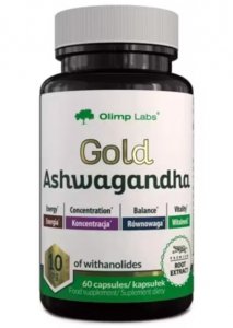 Olimp Gold Ashwagandha, 60 kapsułek