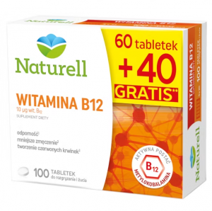 Naturell Witamina B12 100 Tabletek