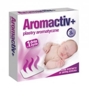 AROMACTIV+, plastry aromatyczne od 1 dnia życia, 5 sztuk