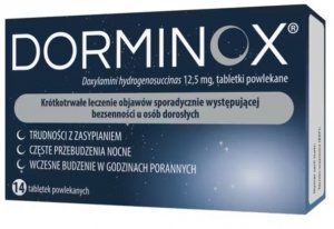 Dorminox 12,5 mg, 14 tabletek powlekanych