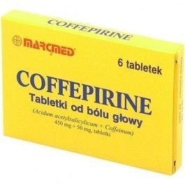 COFFEPIRINE x 6 tabletek
