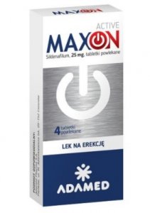 MAXON ACTIVE na potencję 4 tab. 25mg