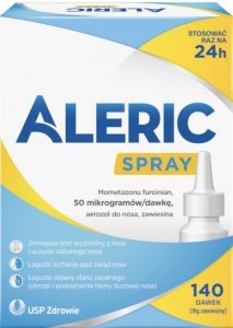 Aleric Spray 50 mcg/dawkę aerozol do nosa zawiesina 140 dawek