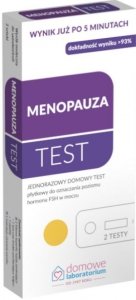 Menopauza test płytkowy 2 sztuki