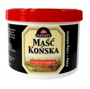 Dr Natury, Maść końska rozgrzewająca, 500 ml