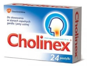 CHOLINEX x 24 pastylki