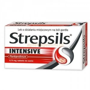STREPSILS Intensiv x 24 tabl. do ssania