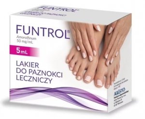 Funtrol, 50 mg/ml, 5 ml, lakier do paznokci leczniczy