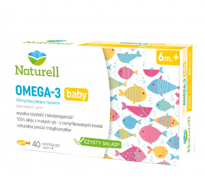 Naturell Omega-3 Baby 40 KapsułekTwist-off