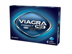 VIAGRA CONNECT MAX 50 mg, 4 tabletki powlekane