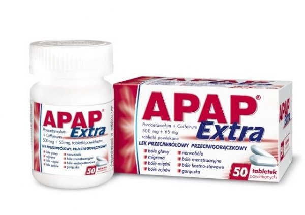 APAP Extra x 50 tabletek
