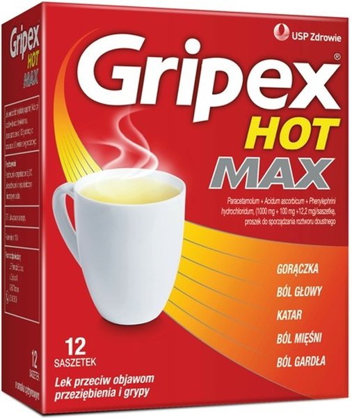GRIPEX HOT MAX 12 SASZETEK