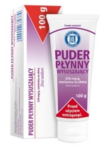 Puder płynny wysuszający, 100 g