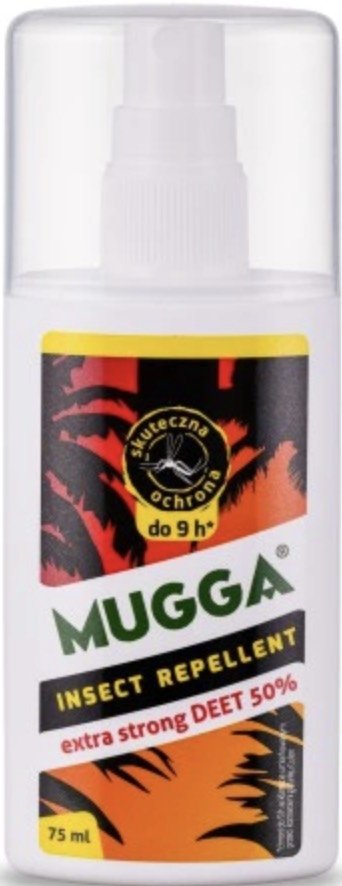 Mugga STRONG SPRAY DEET 50 75ml Polskimarket