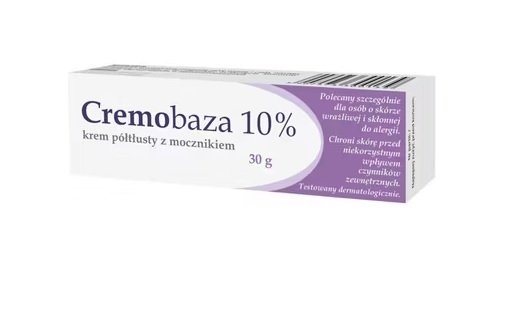 Cremobaza 10% krem zmiękczający o właściwościach nawilżających, 30g