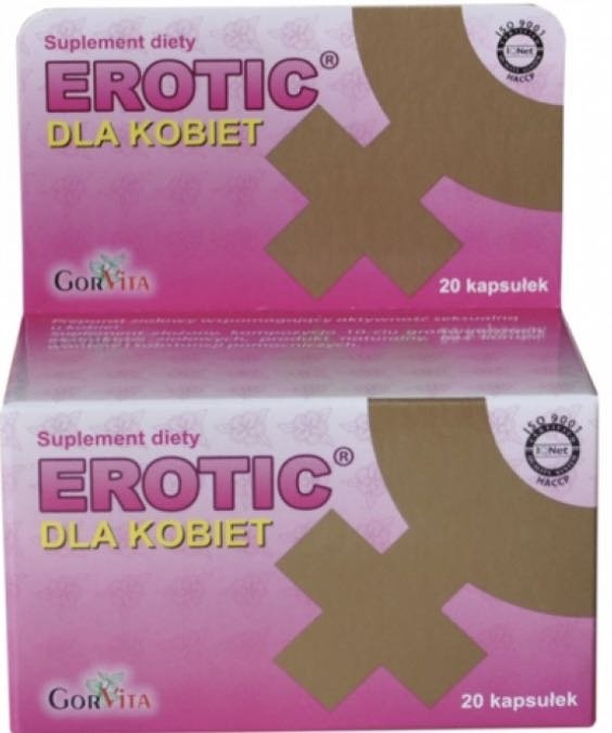 Erotic dla kobiet 20 kapsułek