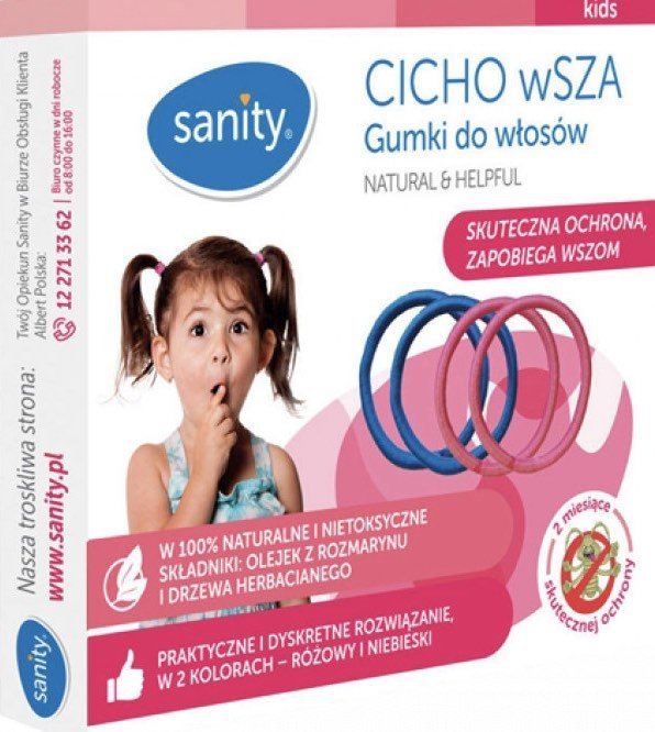 CichoWsza Kids gumki do włosów 4 sztuki