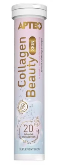 Collagen Beauty Skin Apteo, 20 tabletek musujących