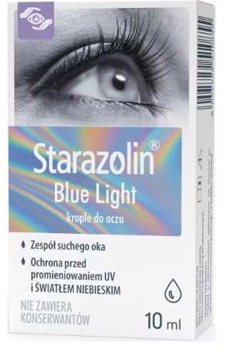 Starazolin Blue Light, krople do oczu, 10 ml