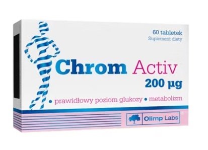 Chrom Activ 200 mcg, 60 tabletek
