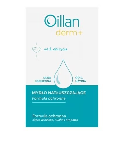 Oillan Derm+ Mydło natłuszczające, 100 g