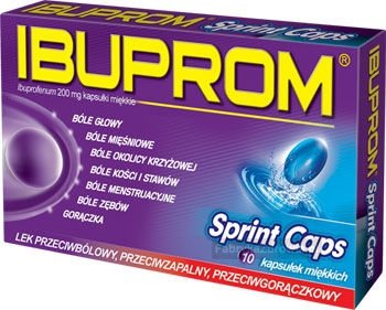 IBUPROM Sprint Caps x 10 kapsułek