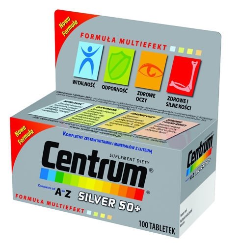 CENTRUM A-Z Silver 50+ x 100 tabl.