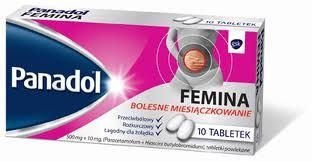 PANADOL FEMINA (VEGANTALGIN H) x 10 tabletek