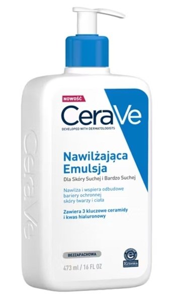 CeraVe, nawilżająca emulsja, 473 ml
