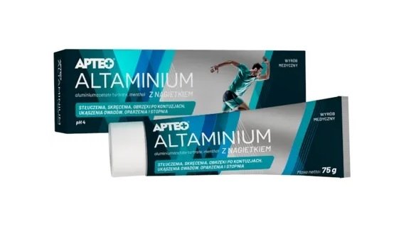 Altaminium, z nagietkiem APTEO, żel, 75g