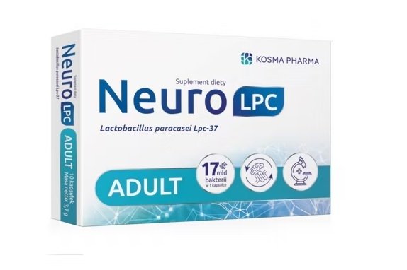 NeuroLPC Adult, 10 kapsułek