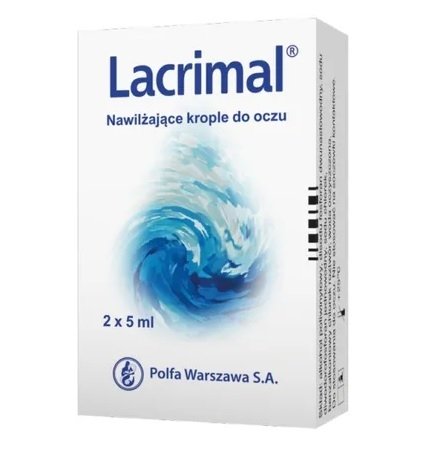 Lacrimal, krople do oczu, 2 x 5 ml