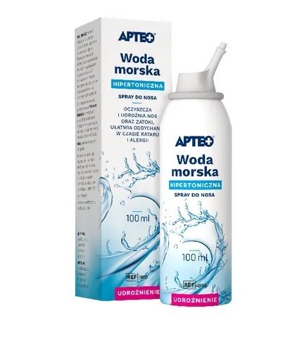 Woda morska hipertoniczna, 100 ml