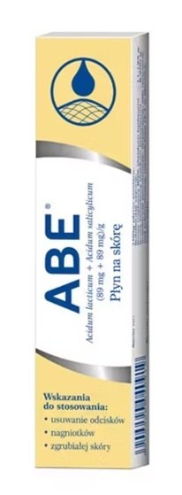 ABE, płyn na skórę, 8 g