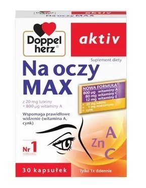 Doppelherz aktiv Na oczy Max, 30 kapsułek