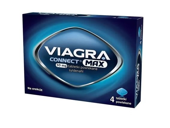 VIAGRA CONNECT MAX 50 mg, 4 tabletki powlekane