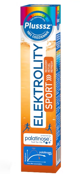 Plusssz Elektrolity Sport 100% Complex 24 Tabletki Musujące