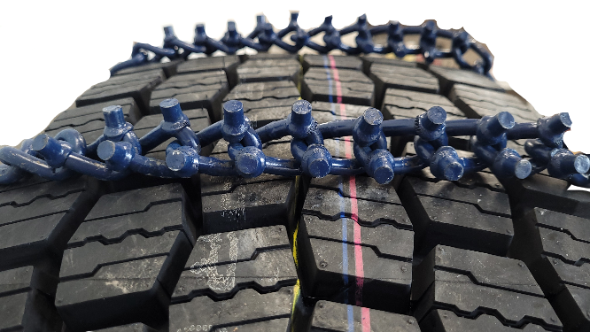 ŁAŃCUCHY ŚNIEGOWE Z KOLCAMI 315/70 R22,5 NORWEGIA