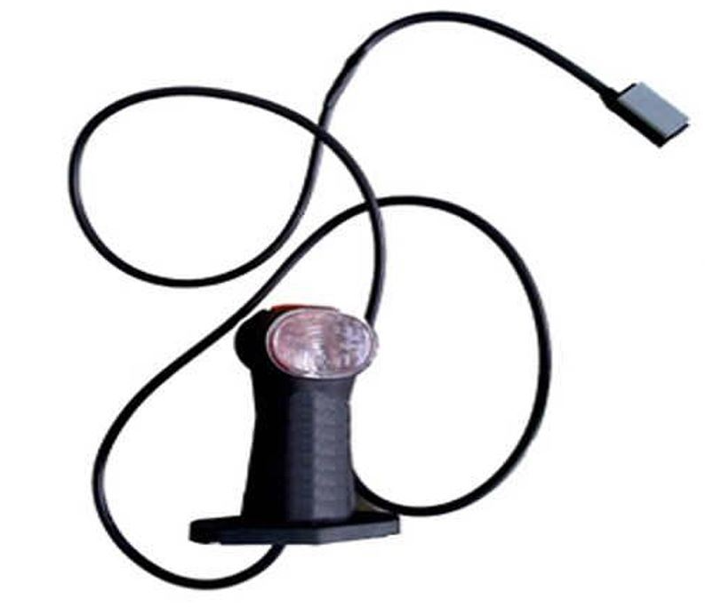 LAMPA OBRYSOWA BIAŁA ŻARÓWKA