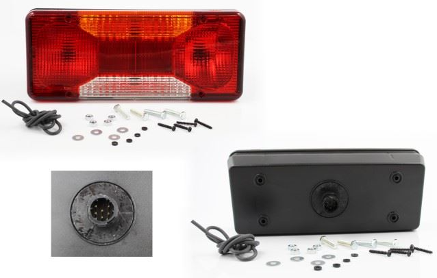 LAMPA ZESPOLONA IVECO DAILY N/TYP ŻÓŁTA